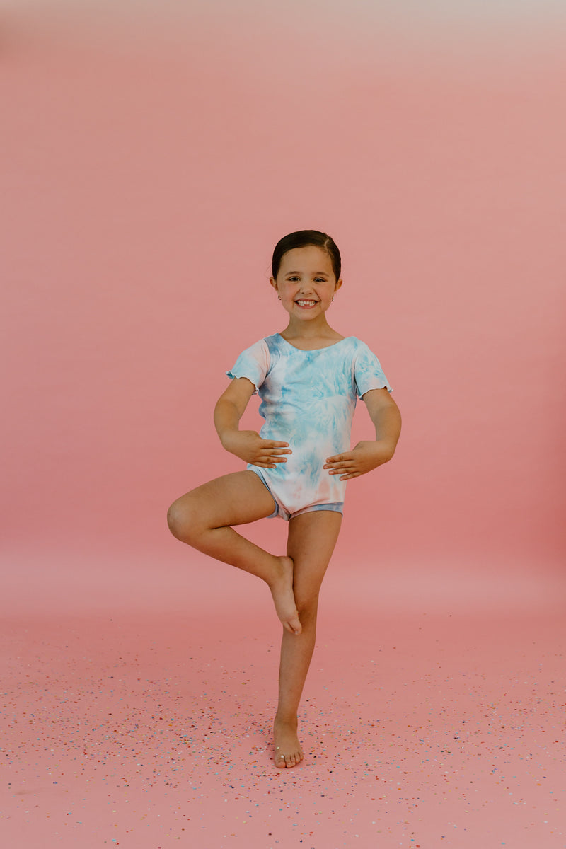 Blue/Pink/Indigo Tie Dye Leotard – Willa B