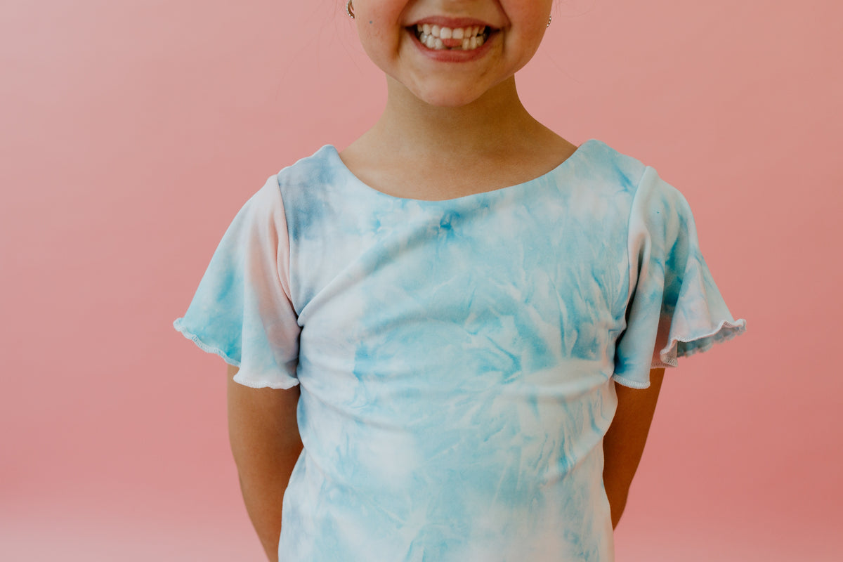 Blue/Pink/Indigo Tie Dye Leotard – Willa B