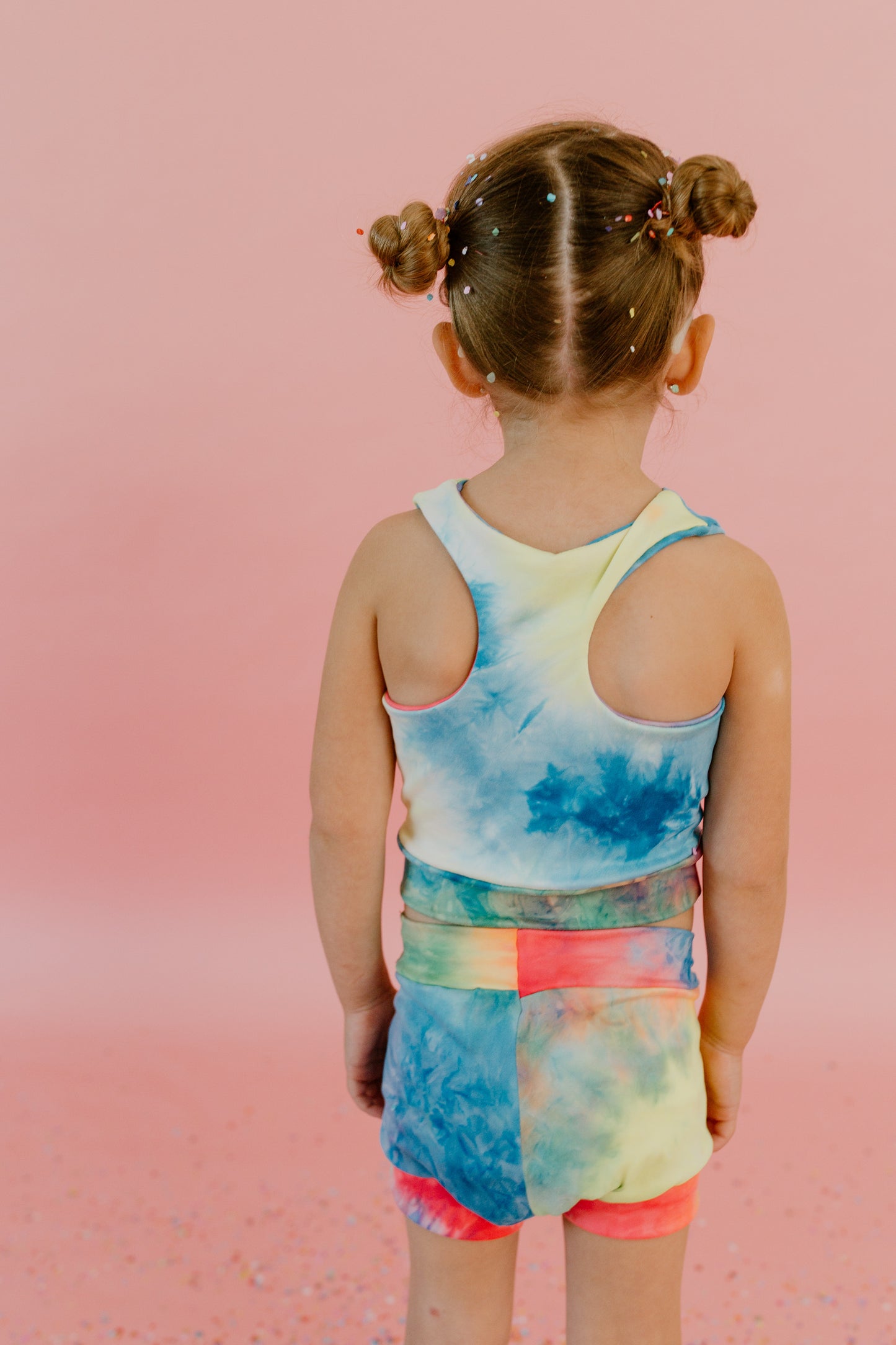 Rainbow Tie Dye Dance Set