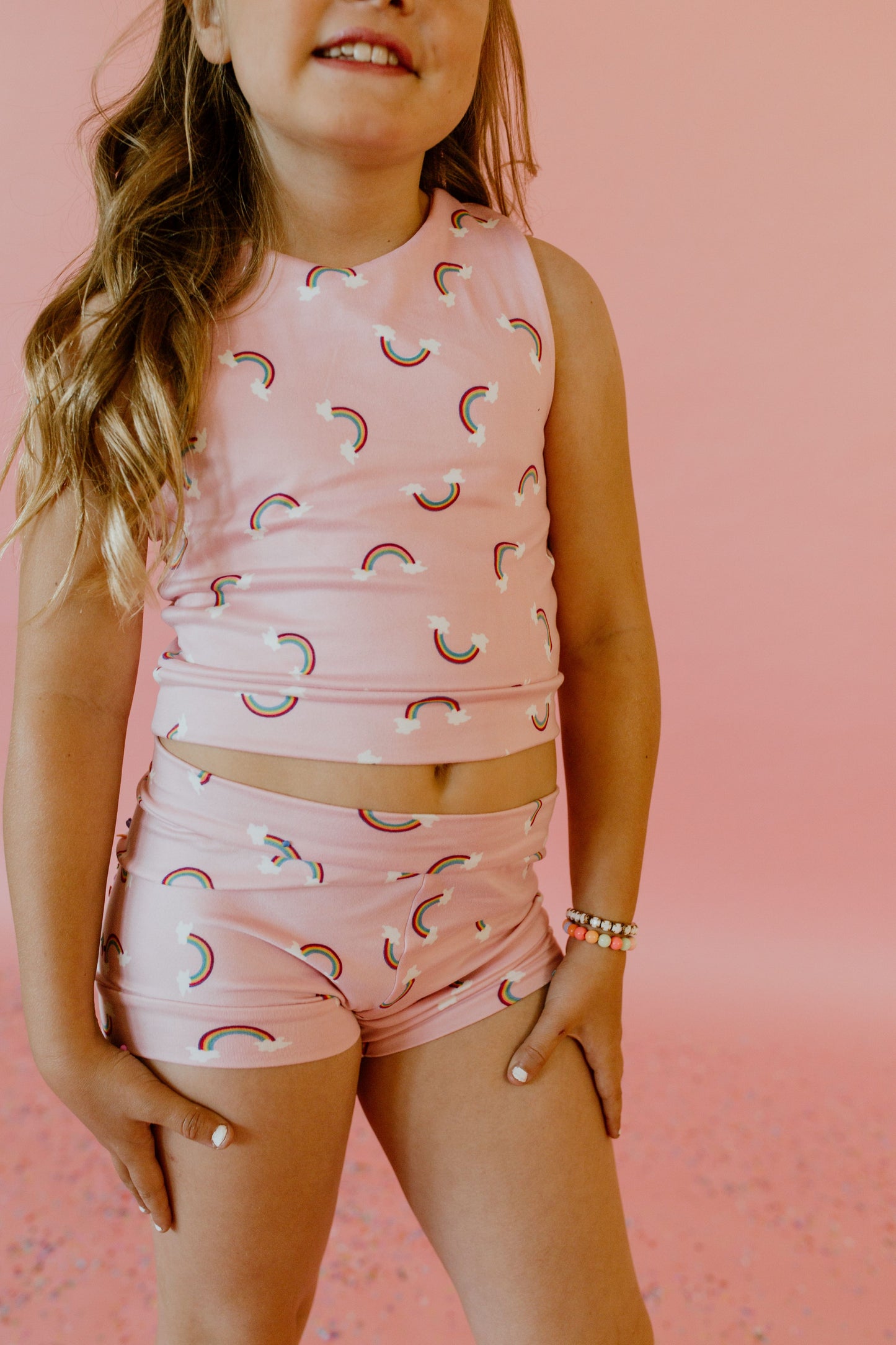 Pink Rainbows Dance Set
