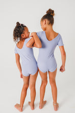 Load image into Gallery viewer, Lilac Ribbed Leotard