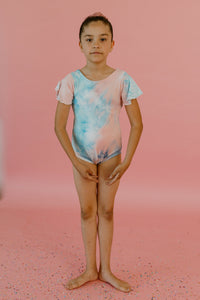 Blue/Pink/Indigo Tie Dye Leotard – Willa B